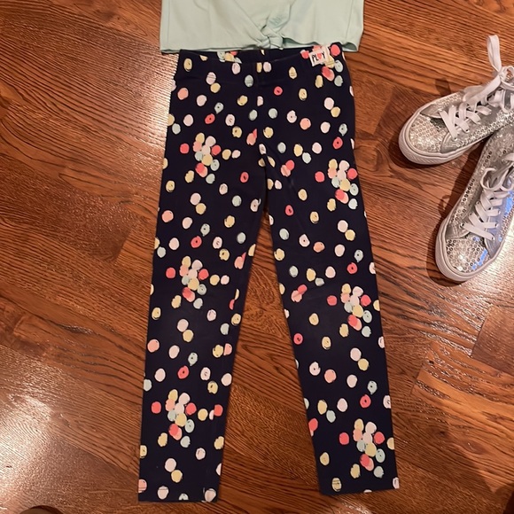 Girls Gymboree patterned leggings - Picture 4 of 4